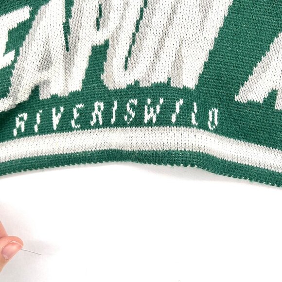 Rare Urban Outfitters Rivers Wild Collab Tribal Print Scarf Water Is The Weapon - Picture 3 of 6